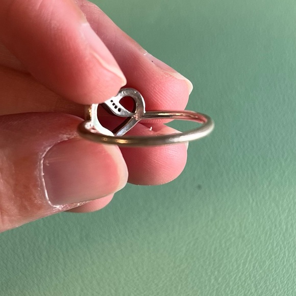 Pandora Dream of Love Heart Ring in Sterling Silver 925, Woman Ring Size Size 7 - Picture 3 of 5